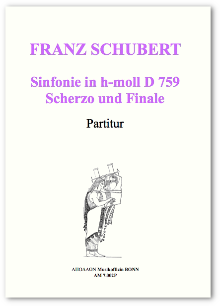 (“Unfinished”,　–　Finished　Symphony,　????????????????????Ω????　Movements　3+4)　Musikoffizin